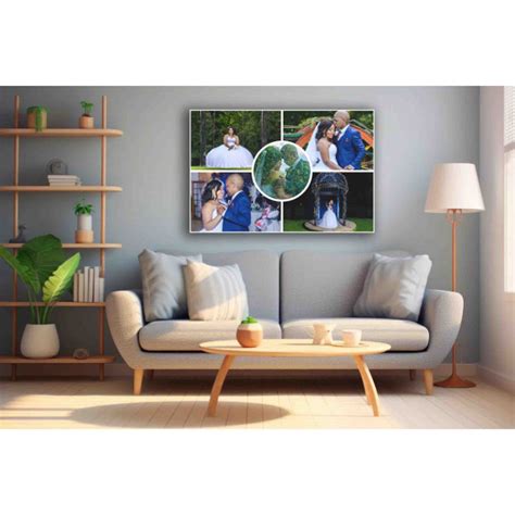 5 Images Collage Canvas Print