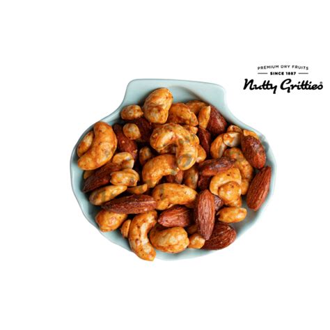 Buy Nutty Gritties Thai Chilli Blend Trail Mix - Almonds, Cashews and ...