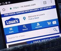 Image result for Lowe's Online Shopping All Departments