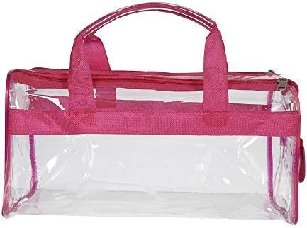 Kuber Industries Small Size Crystal Clear Plastic Cosmetic Bags Travel ...