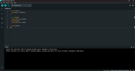 LED Blinking Using Arduino Uno 的图像结果