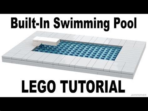 Image result for LEGO Swimming Pool Tutorial