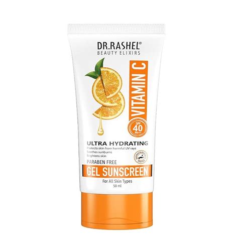 DR.RASHEL VITAMIN C SPF 40 PA +++ GEL SUNSCREEN ULTRA HYDRATING THAT ...