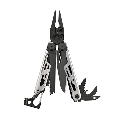 Leatherman Signal Multitool Black and Silver Made in USA (19 Tools ...