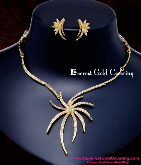 Buy Unique American Diamond Jewellery Set for Wedding