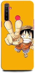 INTELLIZE Back Cover for Realme 5 RMX1911 LUFFY ONE PIECE, LUFFY, ANIME ...