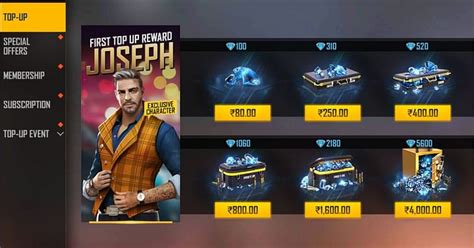 Free Fire Otho top-up event: Get new character and bundle for free