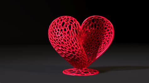 3d Printed Heart