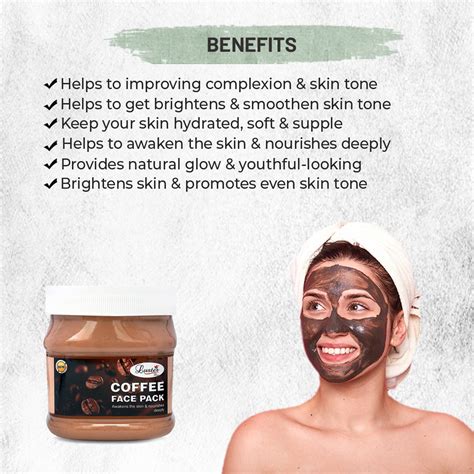 Luster Coffee Face Pack for Awaken the Skin & Nourishes Deeply - 500ml ...