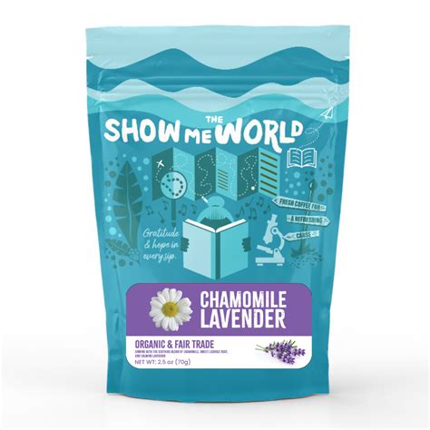 Organic Chamomile Lavender Green Tea-Loose Leaf - Show Me The World Project