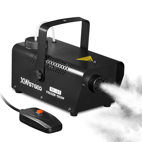 Fog Machine Smoke Machine for Halloween Parties Wedding,500 Watt Mini ...