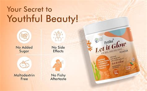 FYTIKA HEALTHCARE PRODUCTS Let It Glow Collagen Supplement For Men ...