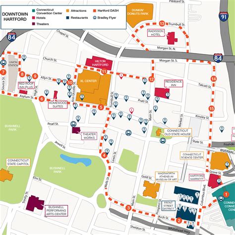 Getting Here & Parking | Connecticut Science Center