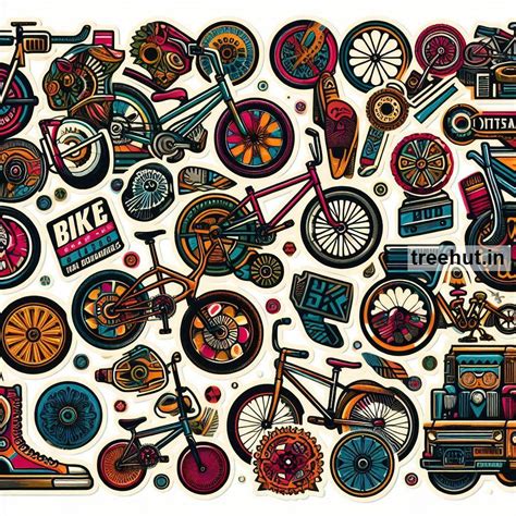 Printable Bike Stickers and 50 Bicycle Craft Activities for Kids ...