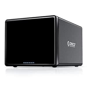 ORICO 5 Bay Raid Enclosure Aluminum USB3.0 3.5inch to SATA III Hard ...