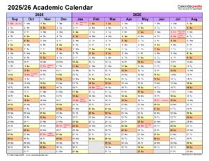 Northeastern Academic Calendar 2025-2026 - Free Printable Calendar