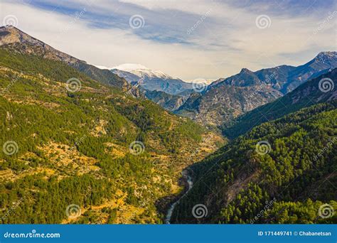 Turkey, Taurus Mountains. Winter Sunny Day in Mountains Stock Image ...