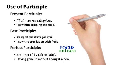 Image result for Participle Explained