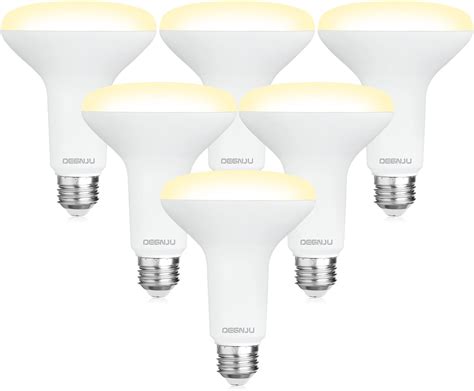 Amazon.com: DEGNJU BR30 LED Bulb, Dimmable Flood Lights Indoor CRI80 7W ...