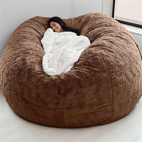 Giant Bean Bag Huge Bean Bag Chair Extra Large Bean Bag, 50% OFF