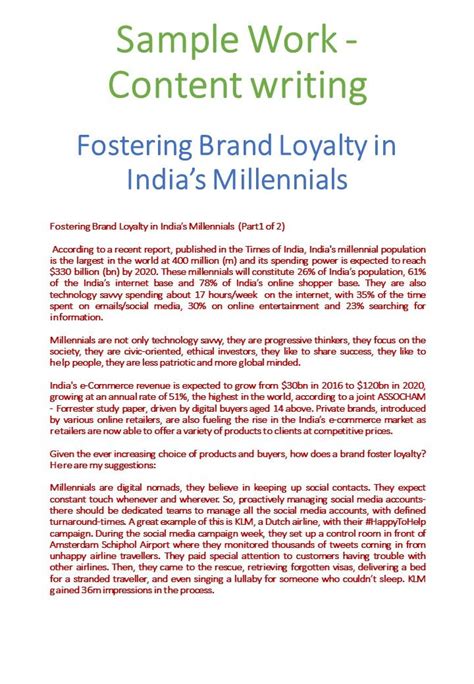 Content Writing Sample 的图像结果