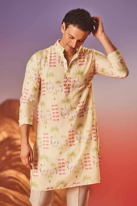 Buy Designer Kurta for Men Online | Aza Fashions
