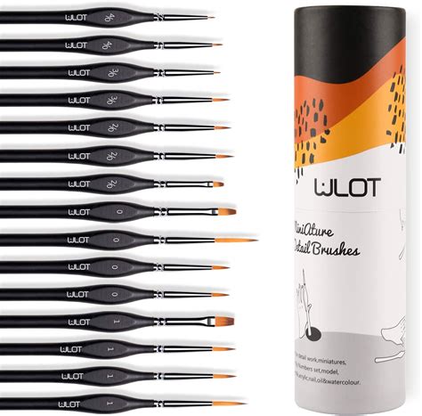 Buy Acrylic Paint Brushes Set ,15 PCS Paint Brushes Set for Paintings ...