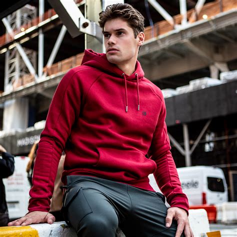 Deep Red ⚡️ | Formal mens fashion, Hoodies men, Men loafers