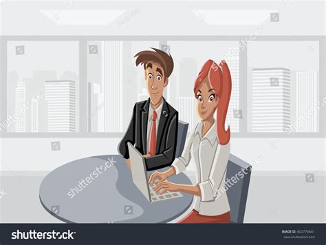 Business Cartoon People Working 的图像结果