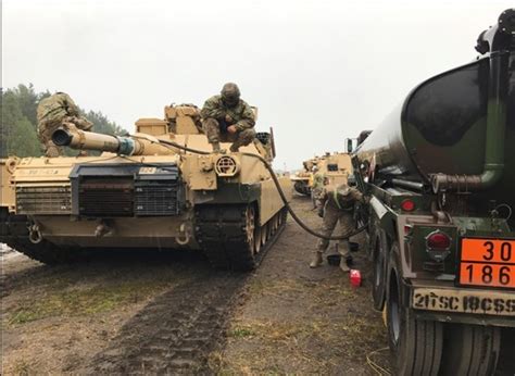 Sustainment community flexes muscle during armor rotation | Article ...