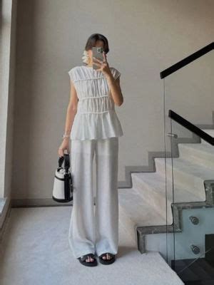 Buy Trenbee Women Ivory Sleeveless Co-Ord Set (S) Online