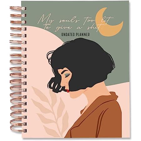 Undated Yearly Planner - My Soul's Too Lit (2023 Collection) + Ultimate ...