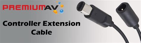 PremiumAV Controller Extension Cable (Black) - Buy PremiumAV Controller ...