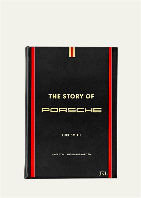 Graphic Image "The Story of Porsche" Leather Bound Book by Luke Smith - Bergdorf Goodman
