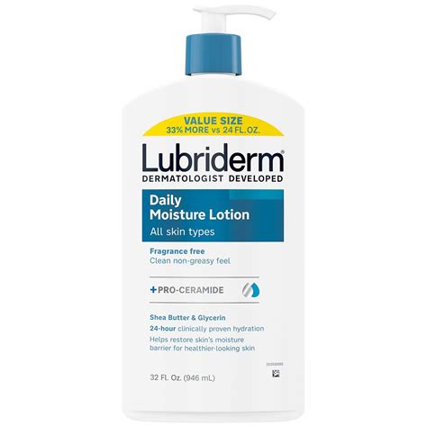 Lubriderm Daily Moisture Lotion + Pro-Ceramide, Value-Size | Walgreens