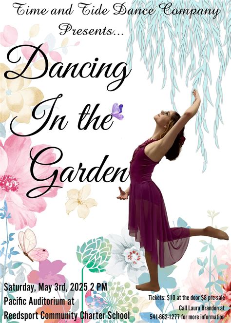 Dancing in the Garden 2025, Pacific Auditorium, Reedsport, 3 May 2025 ...