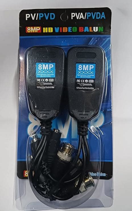 Buy SOLIX® 8MP Bnc Male to Rj45 Hd Video Balun,Rg45 Pv/Passive Power ...