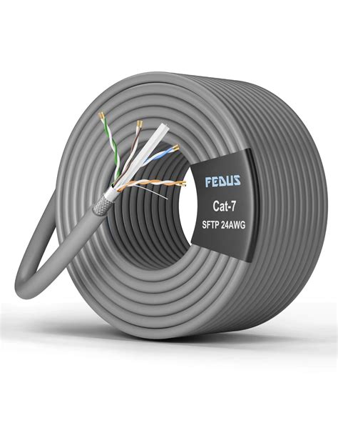 Buy FEDUS Cat7 Ethernet Cable Outdoor & Indoor Lan wire