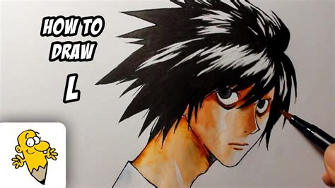 How to Draw L Death Note 的图像结果