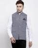 Buy Grey 3-Piece Ethnic Suit for Men by KLOTTHE Online | Ajio.com