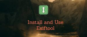 ExifTool Install 的图像结果