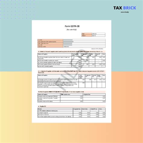 GST Return Filing Procedure 的图像结果