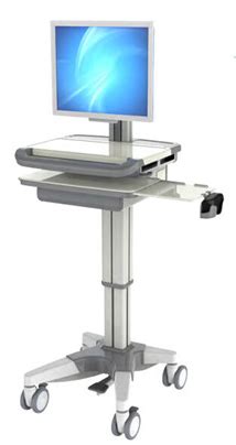 Hospital Computer Carts | Computer Cart on wheels – Rife Medical ...