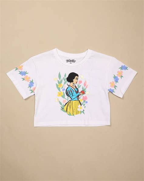 Snow White Boxy Fit Tshirt Girls – Kidsville