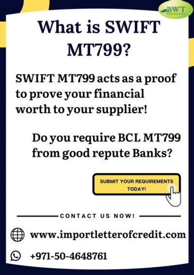 What is MT799? | Trade Finance Global