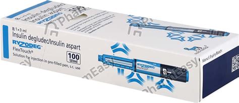 Buy Ryzodeg Flextouch 100 IU/ML Solution For Injection (3) Online at ...