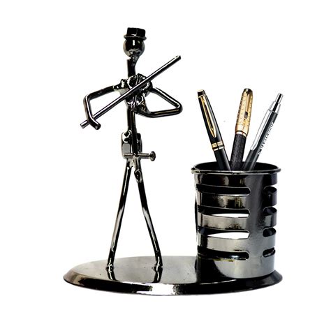 VoxBot Metal Pen Stand with Stylish Design/Pen Holder/Pen Organizer for ...