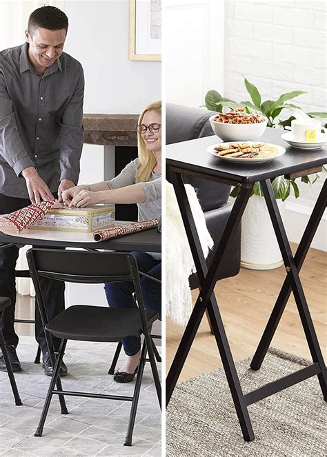 Sturdy And Stylish: The 5 Best Black Folding Tables Around!