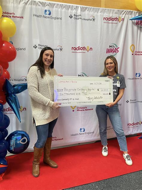 Jan 2023 Community Lift Up Partner: Baystate Children's Hospital