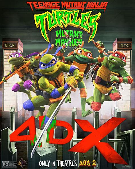 Ninja Turtles 2022 Poster